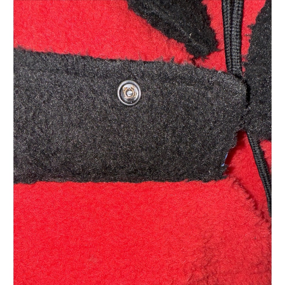 CS Cruddy Sport Sherpa Streetwear Shorts Pockets TikTok Red Black Sz M - Picture 3 of 13